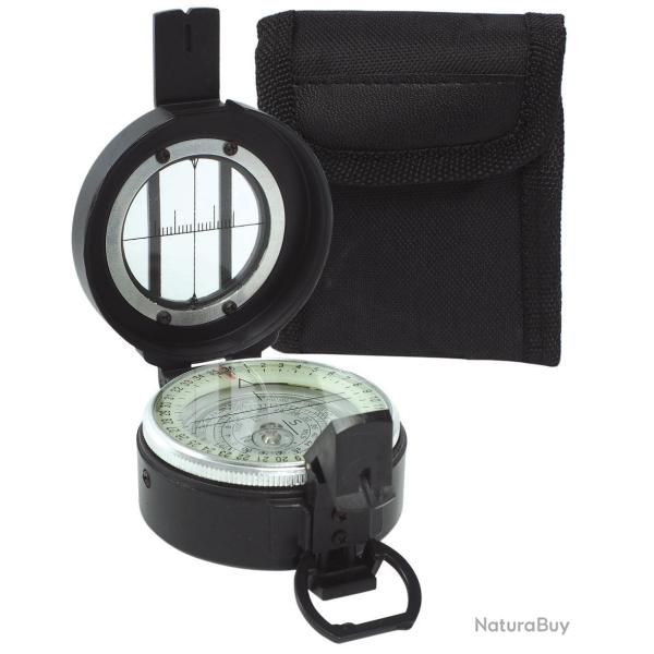 Boussole � lentille Mil-Tec britannique bo�tier aluminium - Autre