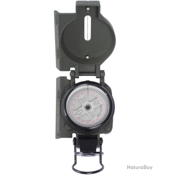 Boussole de vis�e type US Mil-Tec alliage aluminium amortie - Vert olive