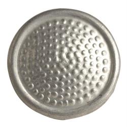 Bouton de patte d'&eacute;paule est-allemand en aluminium de 16 mm, lot de 50 - Autre