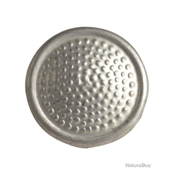 Bouton de patte d'�paule est-allemand en aluminium de 16 mm, lot de 50 - Autre