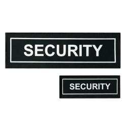 Brassard d'identification A10 Equipment et bande poitrine S&Eacute;CU-ONE Security - Noir