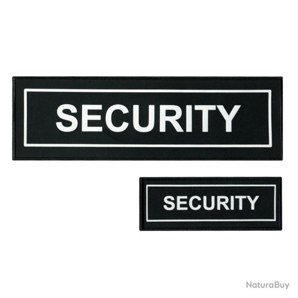 Brassard d'identification A10 Equipment et bande poitrine S�CU-ONE Security - Noir