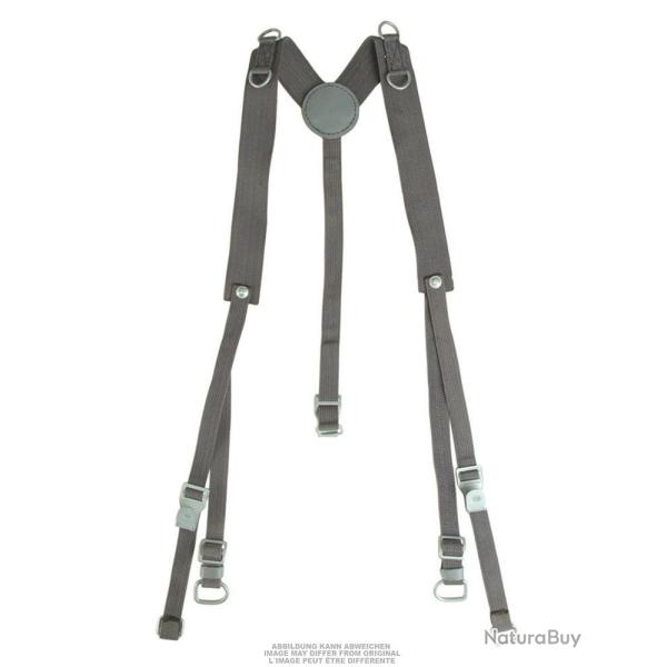 Br�lage de ceinturon de l'arm�e est-allemande d'occasion, lot de 5 - Gris