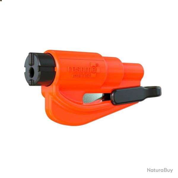 Brise-vitre coupe-sangle Resqme pour porte-cl�s en ABS - Orange