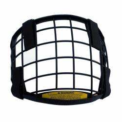 Cage faciale Redman XP Enhanced Head Cage-ENH-4 m&eacute;tal trait&eacute; - Noir