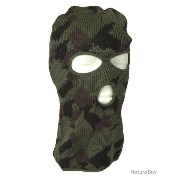Cagoule Mil-Tec Balaclava 3 trous en polyacrylique - Autre