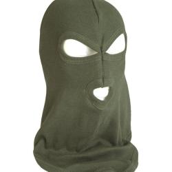 Cagoule Mil-Tec Balaclava 3-Hole Lightweight - Vert olive