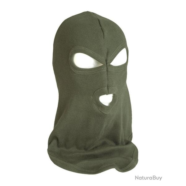 Cagoule Mil-Tec Balaclava 3-Hole Lightweight - Vert olive