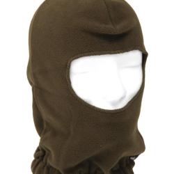 Cagoule Mil-Tec en microfibre polaire 100 % polyester - Vert olive