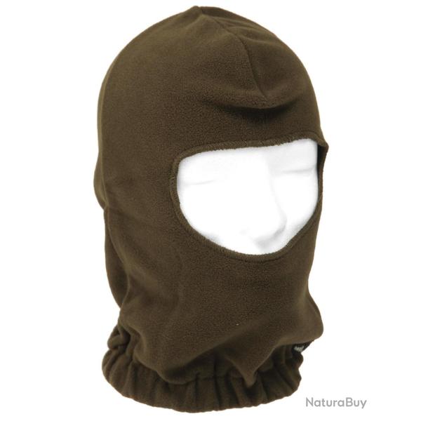 Cagoule Mil-Tec en microfibre polaire 100 % polyester - Vert olive