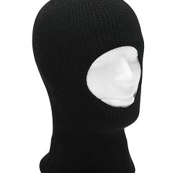 Cagoule tactique Mil-Tec en acrylique tricot&eacute; &agrave; visage ouvert - Noir