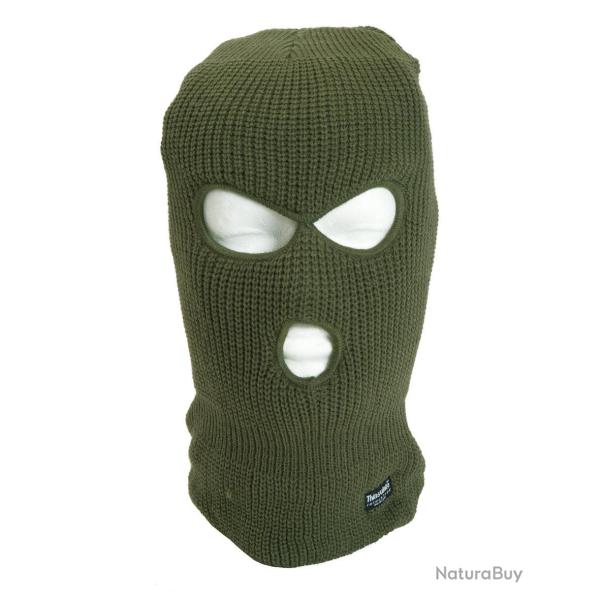 Cagoule trois trous Mil-Tec en acrylique doubl�e polyester - Vert olive