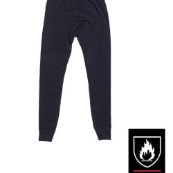 Cale&ccedil;on long ignifug&eacute; Mil-Tec en modacrylique et coton - Bleu marine / XL