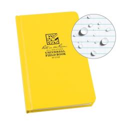 Carnet Mini Bound Book Rite In The Rain Fabrikoid 12 &times; 19 cm - Jaune