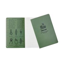 Carnet Modestone de terrain tout-temps 128 pages 128 pages - Vert olive