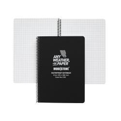 Carnet Modestone tout-temps militaire format A5 100 pages - Noir