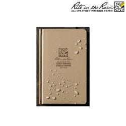 Carnet Rite In The Rain &agrave; reliure cousue 12 &times; 19 cm 160 pages - Beige