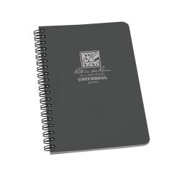 Carnet Rite In The Rain &agrave; spirale r&eacute;glure Universal - Gris