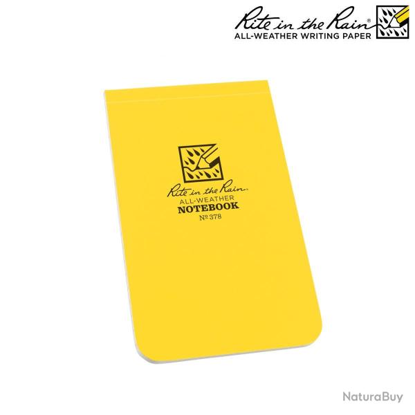 Carnet Rite In The Rain souple 8,2 � 13,3 cm 100 pages - Jaune