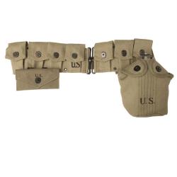 Cartouchi&egrave;re de ceinture type US pour fusil Garand Mil-Tec - Beige