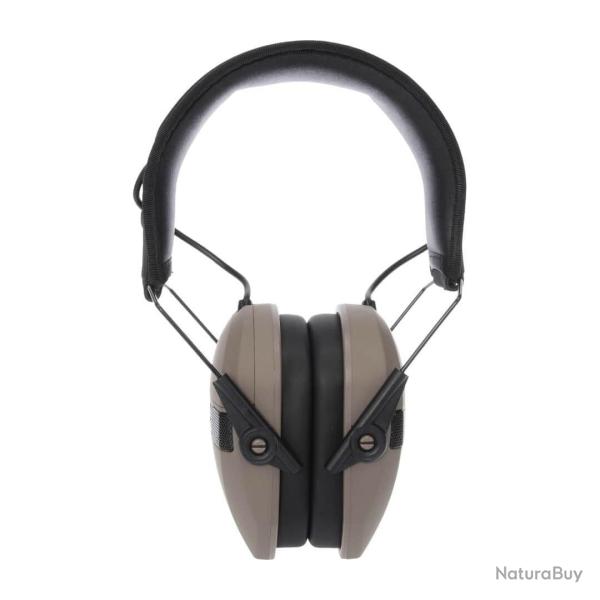 Casque anti-bruit �lectronique Walker's Razor Slim NRR 23 dB - Dry Earth