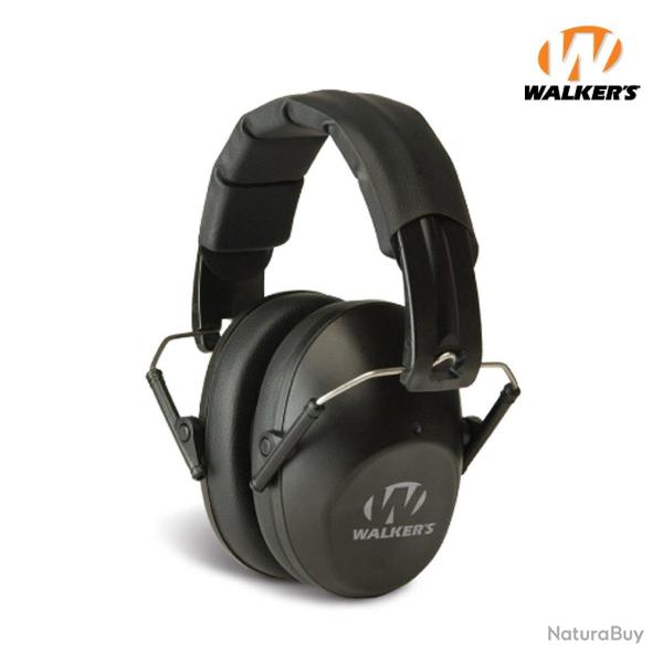 Casque anti-bruit passif Walker's Pro Low Profile - Noir