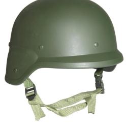 Casque d'entra&icirc;nement Mil-Tec type M88 en ABS 500 g &agrave; coiffe - Vert olive