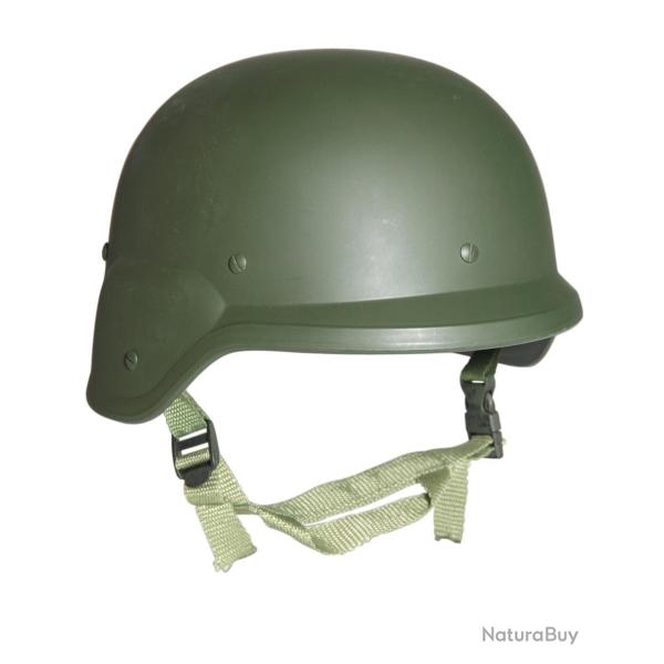 Casque d'entra�nement Mil-Tec type M88 en ABS 500 g � coiffe - Vert olive