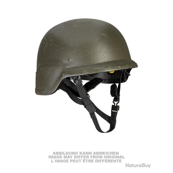 Casque de combat de pr�sentation en aramide, coque d�class�e - Vert olive