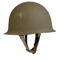 Casque de pr&eacute;sentation fran&ccedil;ais mod&egrave;le M51 avec sa d'occasion, lot de 5 - Autre