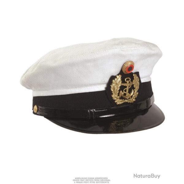 Casquette � visi�re de la marine d'occasion - Bleu marine