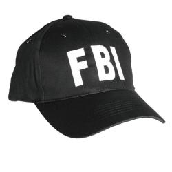 Casquette de baseball Mil-Tec en coton avec marquage brod&eacute; - Noir