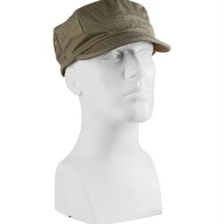 Casquette de campagne type US Mil-Tec en coton serg&eacute; - Vert olive / XXL