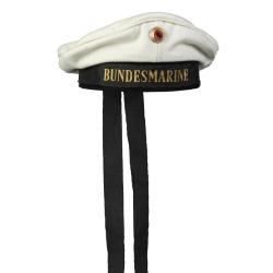 Casquette de marine Mil-Tec type Bundesmarine en laine - Bleu marine / S