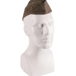 Casquette de service pliante type US Mil-Tec pour femme - Vert olive / 60 cm