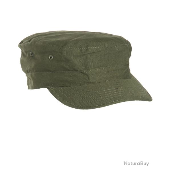 Casquette de treillis type US Mil-Tec BDU en coton ripstop - Vert olive / S