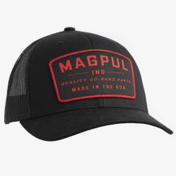 Casquette Go Bang Trucker Magpul six panneaux coton polyester - Noir