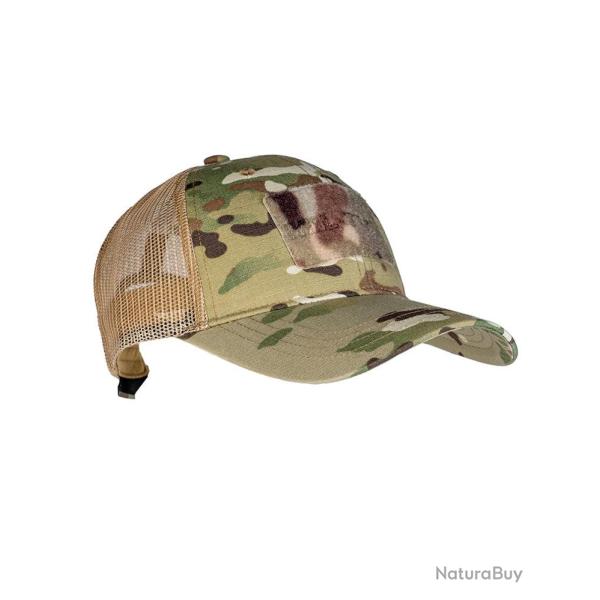 Casquette Mil-Tec Baseball Trucker polycoton 65/35 - Multicam