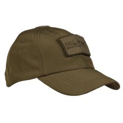 Casquette softshell Mil-Tec doubl&eacute;e polaire quatre surfaces - Vert olive