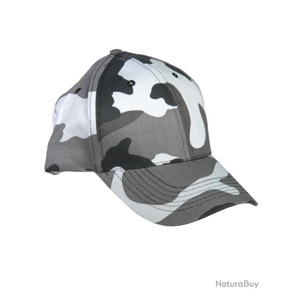 Casquette type baseball Mil-Tec en 100 % coton � visi�re - Urban