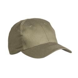 Casquette type baseball Mil-Tec en 100 % coton &agrave; visi&egrave;re - Vert olive