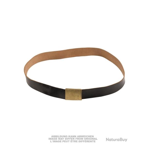Ceinture de pantalon en cuir de la marine d'occasion - Bleu marine
