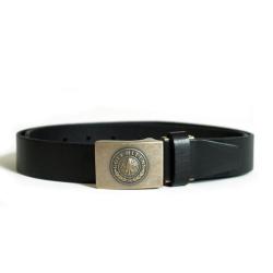 Ceinture de pantalon Mil-Tec en cuir de bovin 3 cm - Noir / XL