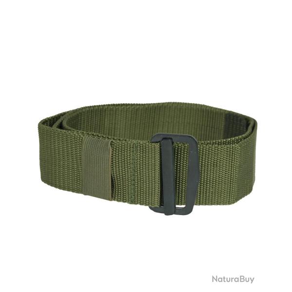 Ceinture de pantalon type BDU Mil-Tec en polyester 4,5 cm - Vert olive