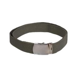 Ceinture de treillis Mil-Tec type US en coton polyester - Vert olive