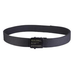 Ceinture Mil-Tec AF-01 en polyester largeur 4 cm - Noir