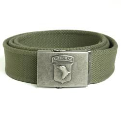 Ceinture Mil-Tec Airborne en polyester 40 mm - Vert olive