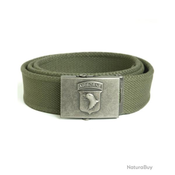 Ceinture Mil-Tec Airborne en polyester 40 mm - Vert olive