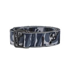 Ceinture Mil-Tec en polyester 40 mm &agrave; oeillets rivet&eacute;s - Bleu clair