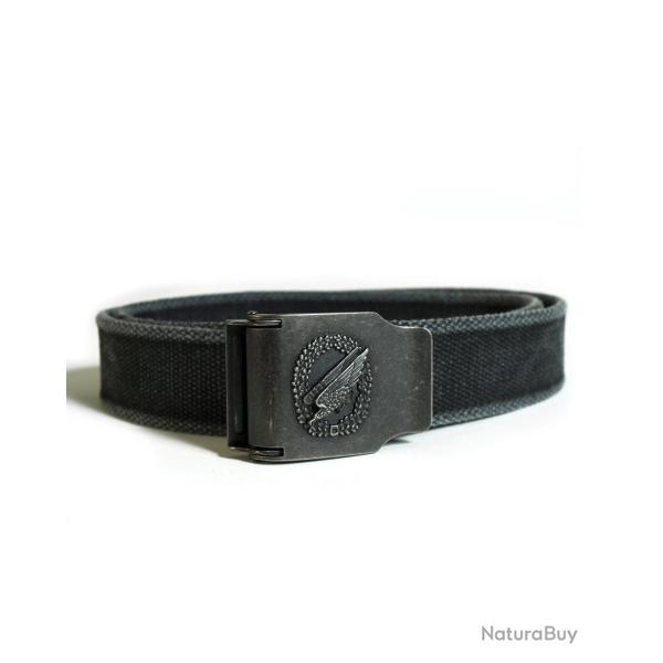 Ceinture Mil-Tec Para en polyester 4 cm boucle zinc � logo - Noir